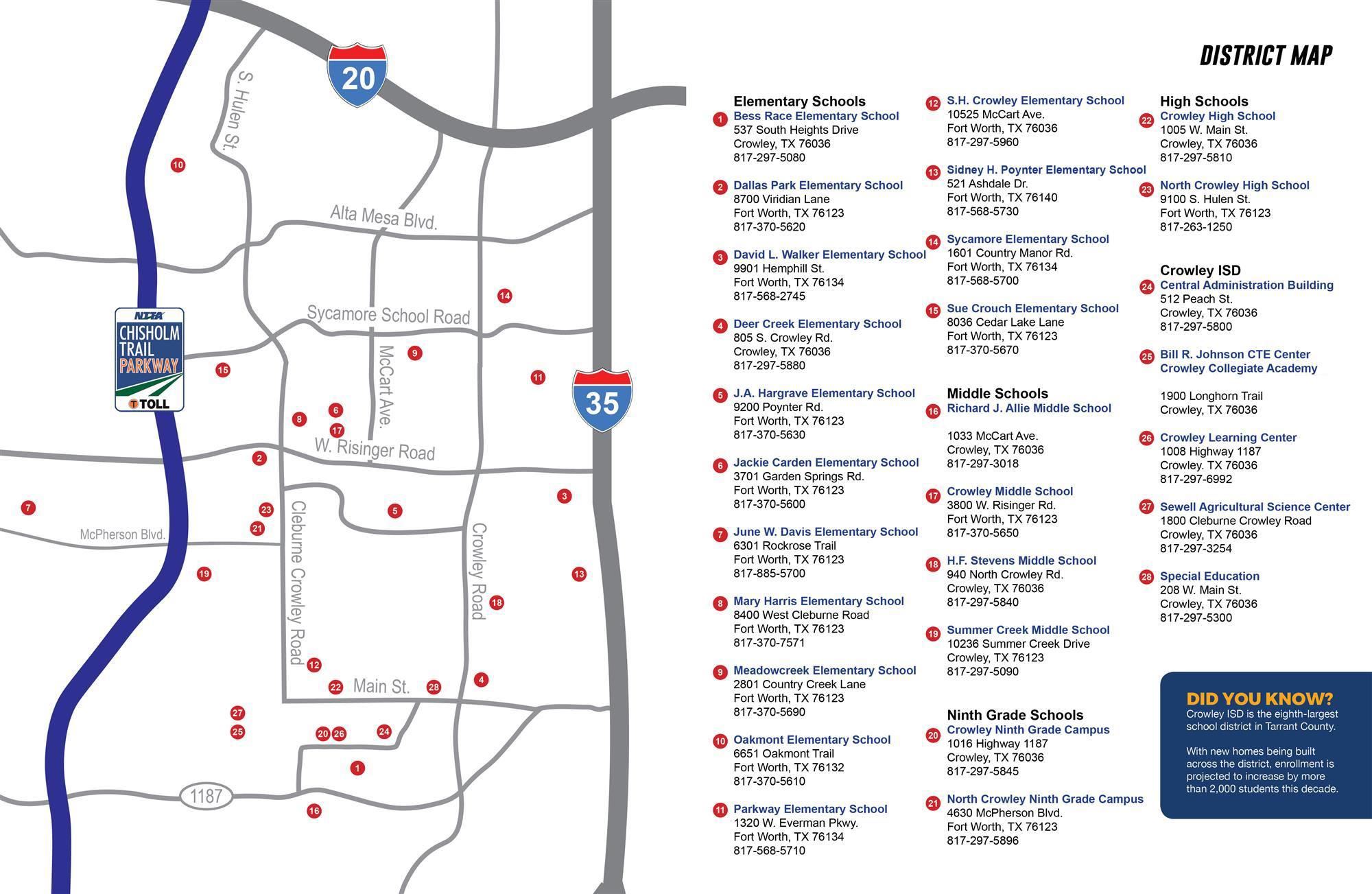 2020-21 District Map